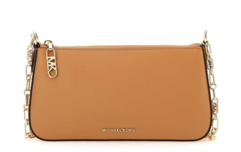 MICHAEL KORS 숄더 백 MD 체인 POUCHETTE PALE PEANUT 우먼